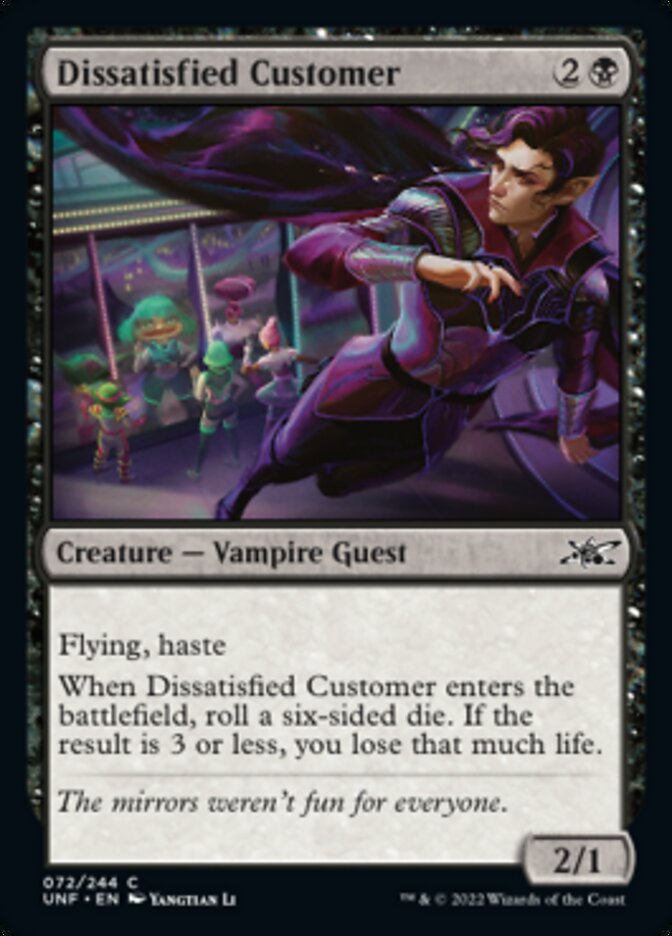 Dissatisfied Customer - [Foil] Unfinity (UNF)