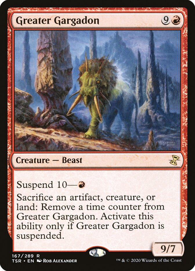 Greater Gargadon - [Foil] Time Spiral Remastered (TSR)