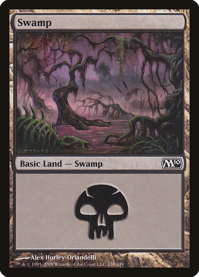 Swamp (239) - [Foil] Magic 2010 (M10)