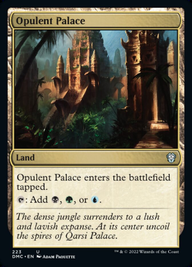 Opulent Palace - Dominaria United Commander (DMC)