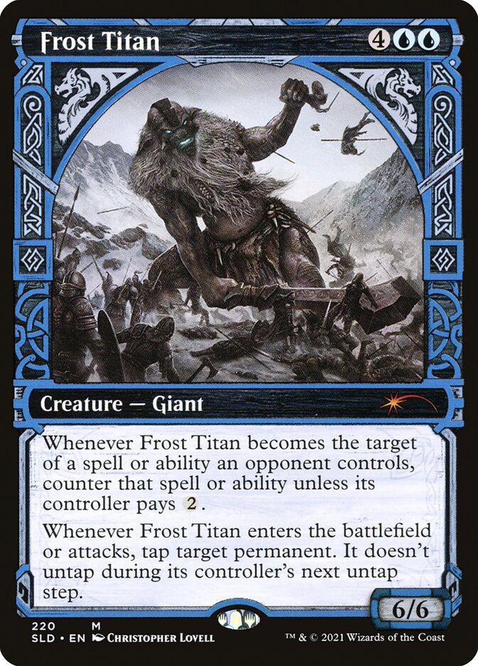 Frost Titan (220) - [Showcase] Secret Lair Drop (SLD)