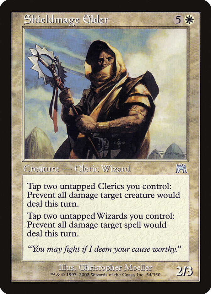 Shieldmage Elder - [Retro Frame] Onslaught (ONS)