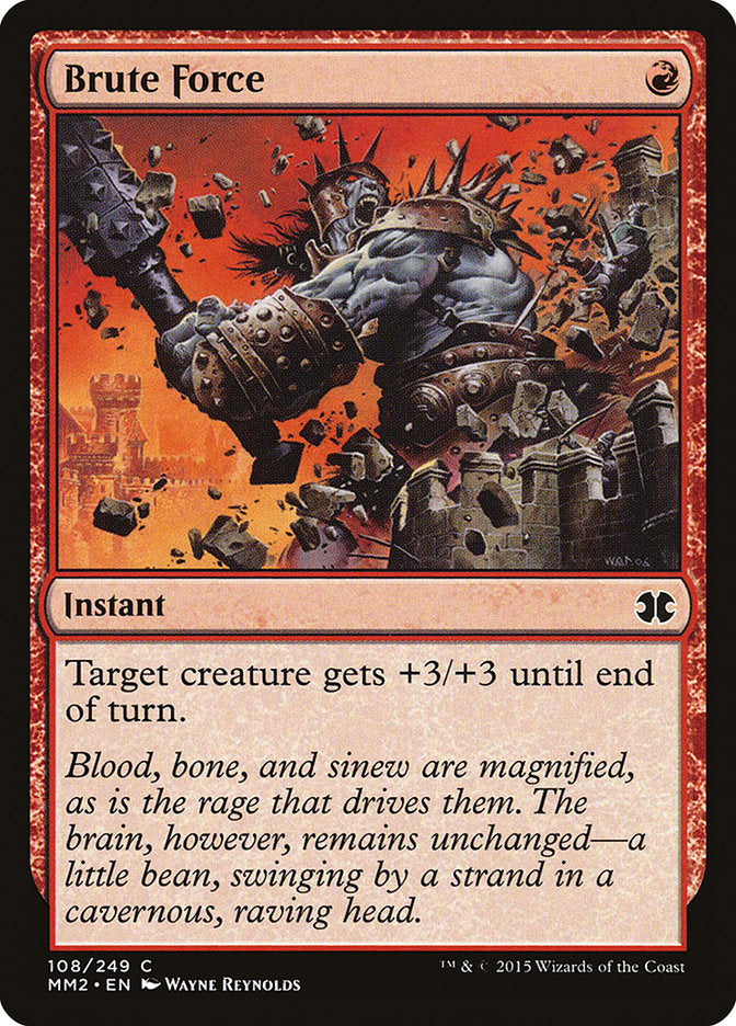 Brute Force - [Foil] Modern Masters 2015 (MM2)