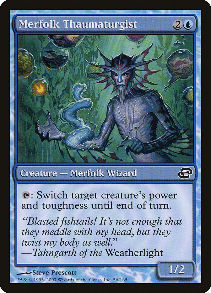 Merfolk Thaumaturgist - [Foil] Planar Chaos (PLC)