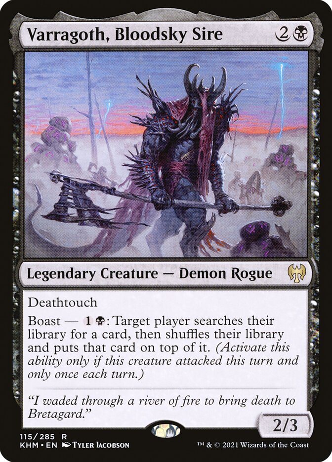 Varragoth, Bloodsky Sire - [Foil] Kaldheim (KHM)