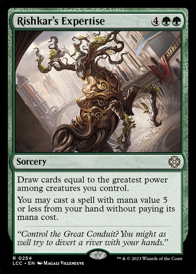 Rishkar's Expertise - Lost Caverns of Ixalan Commander (LCC)