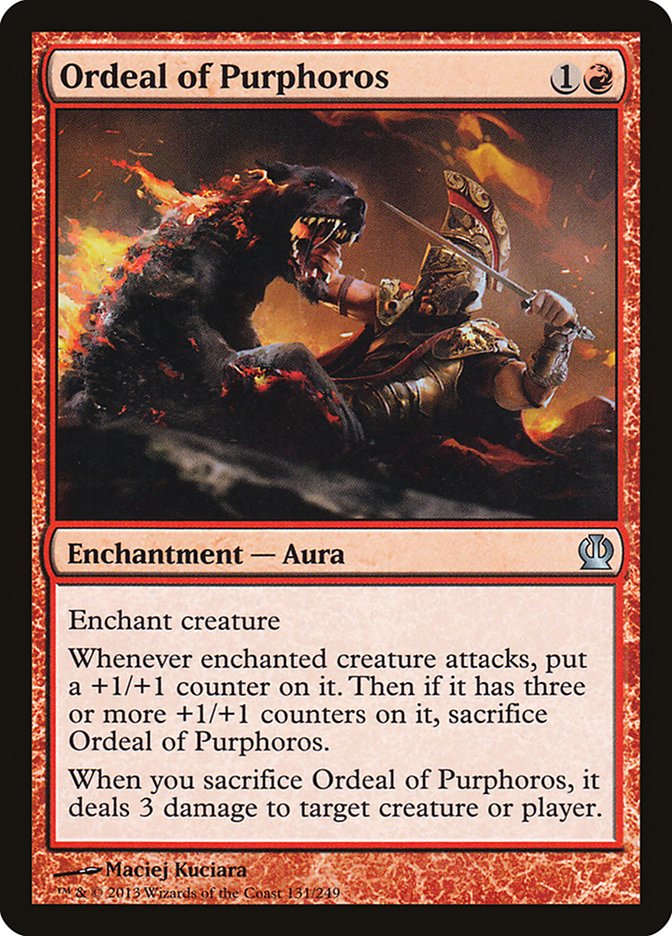 Ordeal of Purphoros - [Foil] Theros (THS)