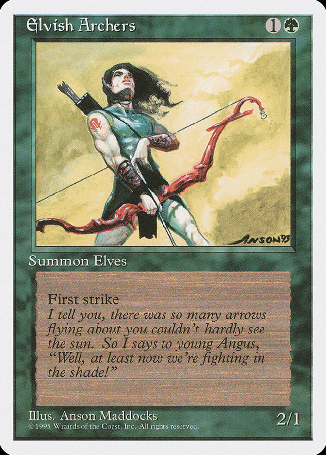 Elvish Archers - Fourth Edition (4ED)