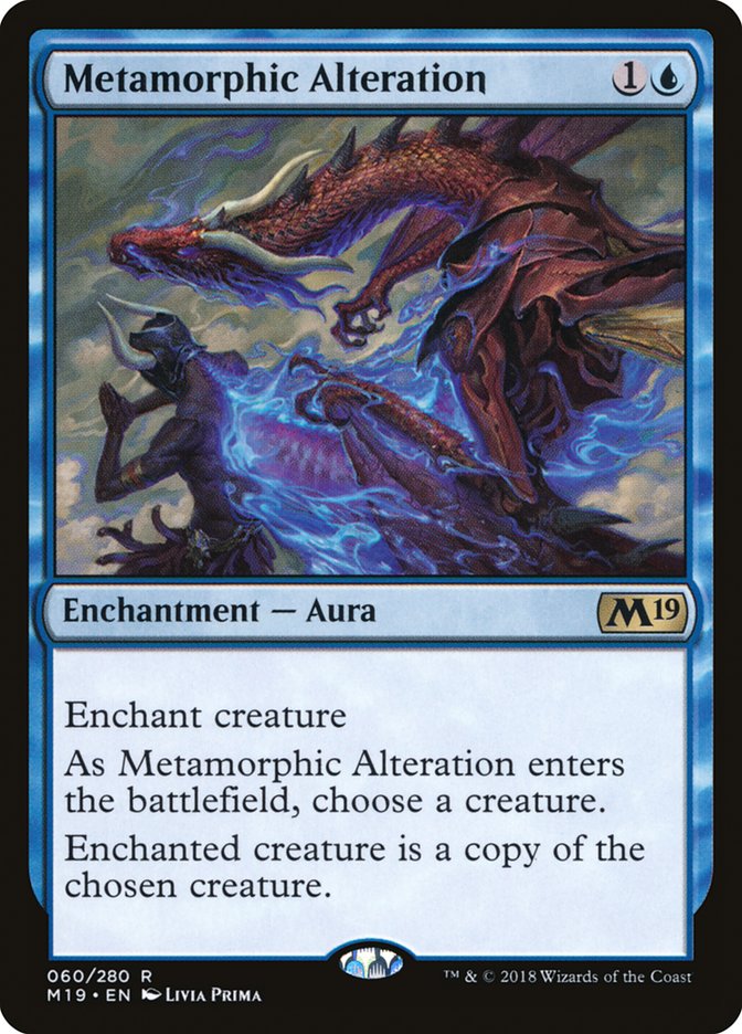 Metamorphic Alteration - [Foil] Core Set 2019 (M19)