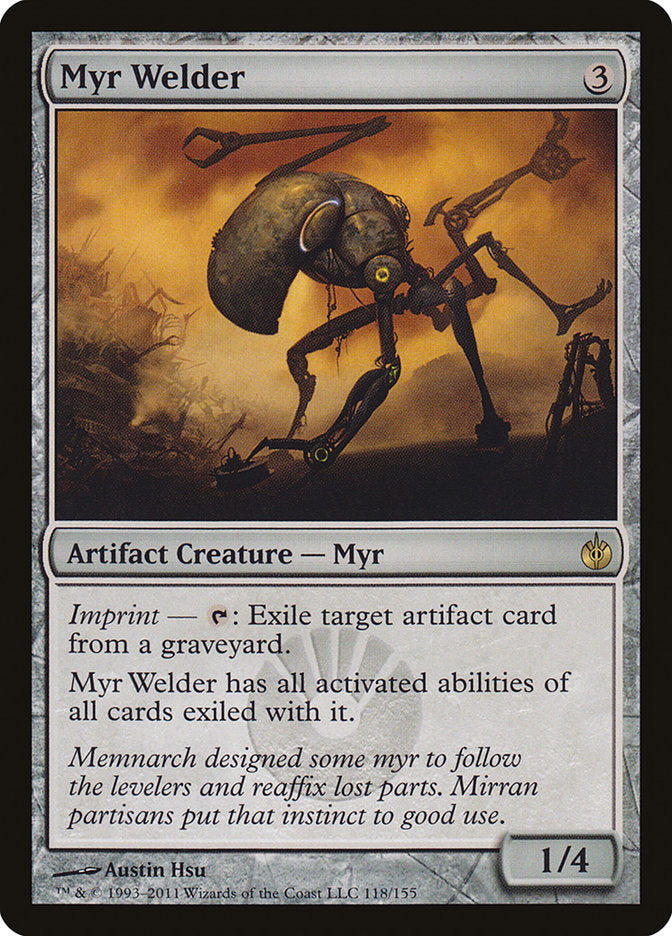Myr Welder - [Foil] Mirrodin Besieged (MBS)