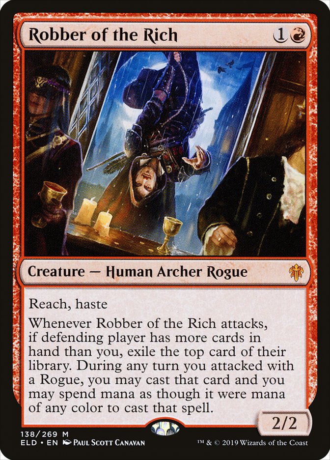 Robber of the Rich - [FOIL] Throne of Eldraine