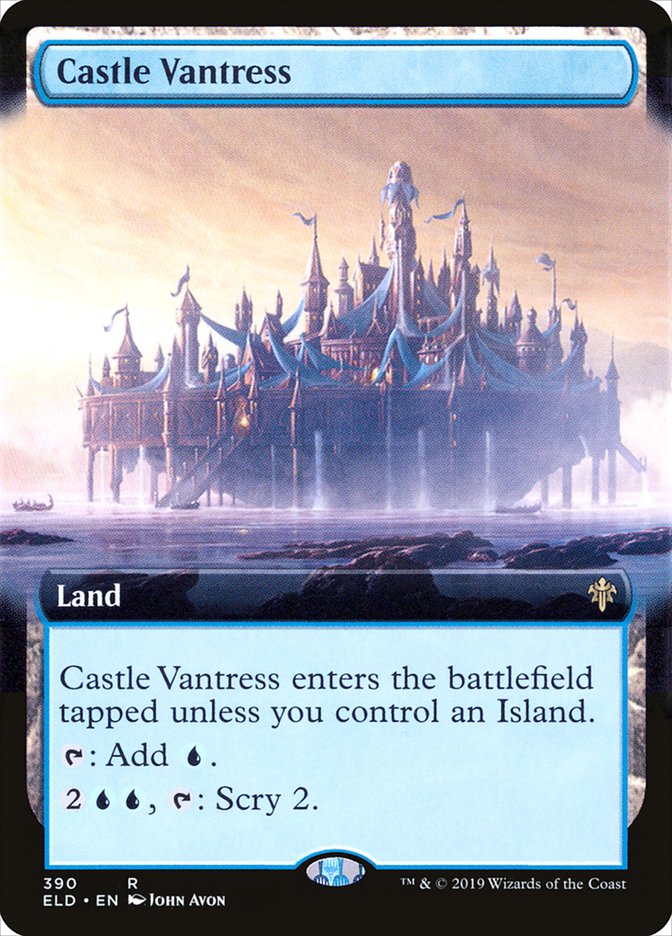 Castle Vantress - [Extended Art] Throne of Eldraine
