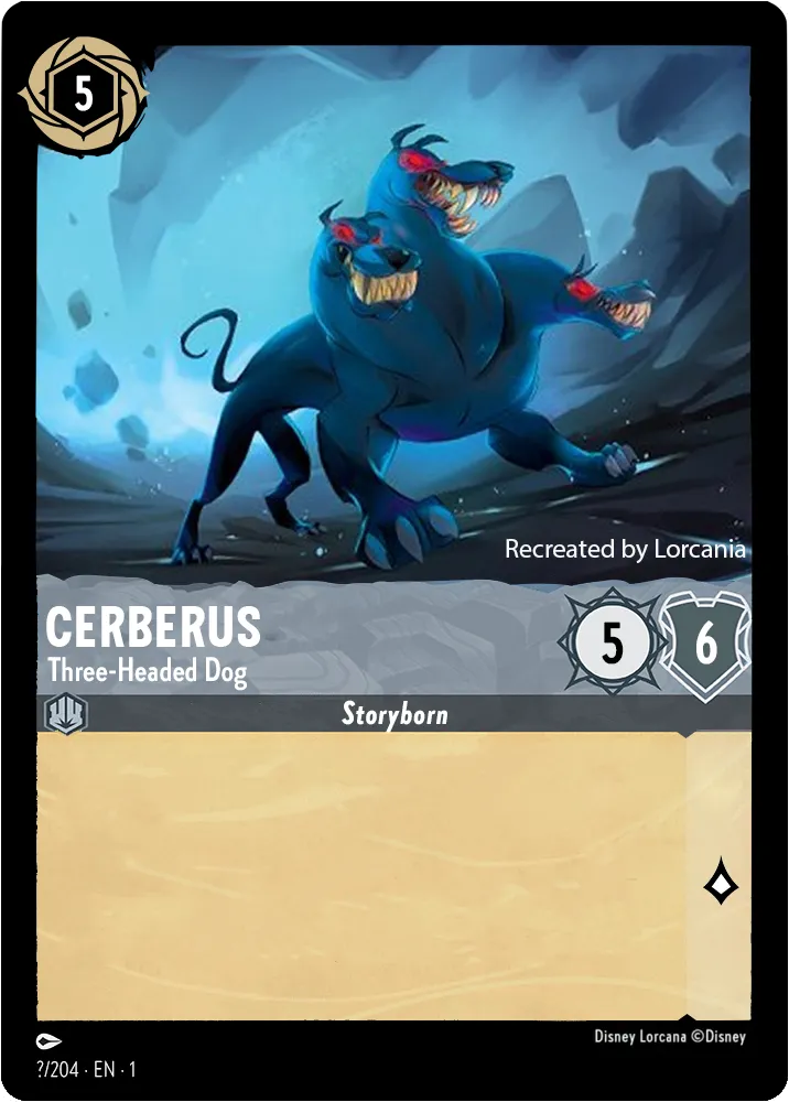 Cerberus - Three-Headed Dog - [Foil] The First Chapter (1)