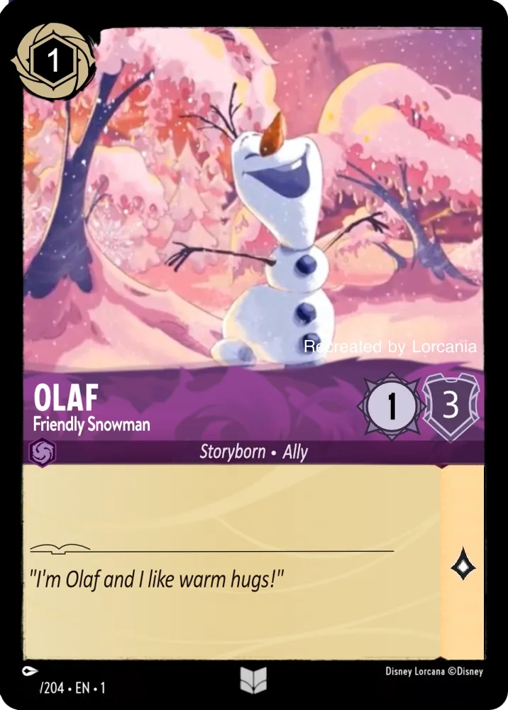 Olaf - Friendly Snowman - The First Chapter (1)