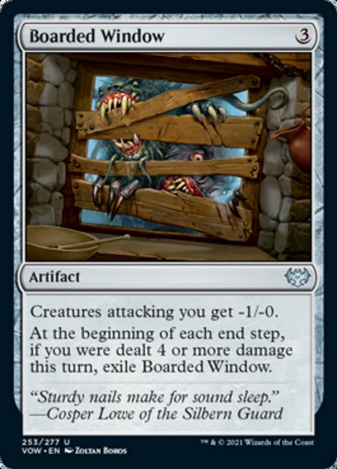 Boarded Window - [Foil] Innistrad: Crimson Vow (VOW)