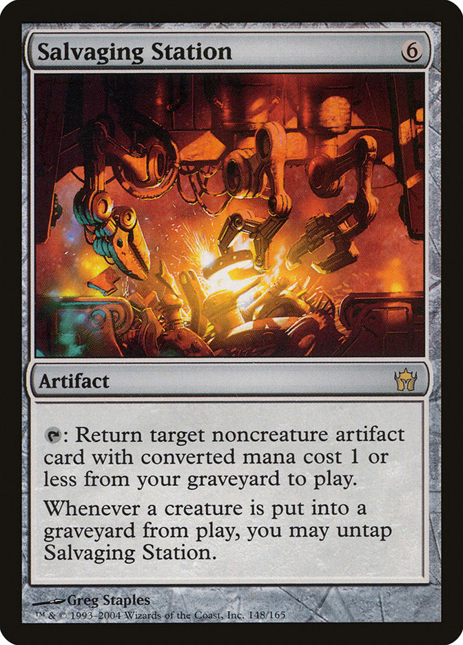 Salvaging Station - [Foil] Fifth Dawn (5DN)