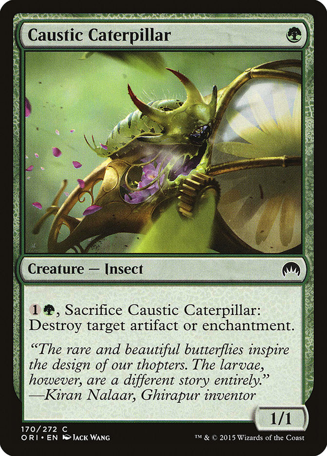 Caustic Caterpillar - [Foil] Magic Origins (ORI)