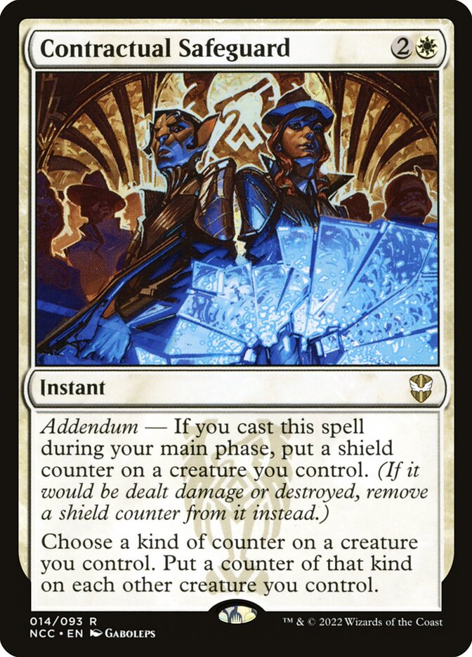 Contractual Safeguard - [Foil] New Capenna Commander (NCC)