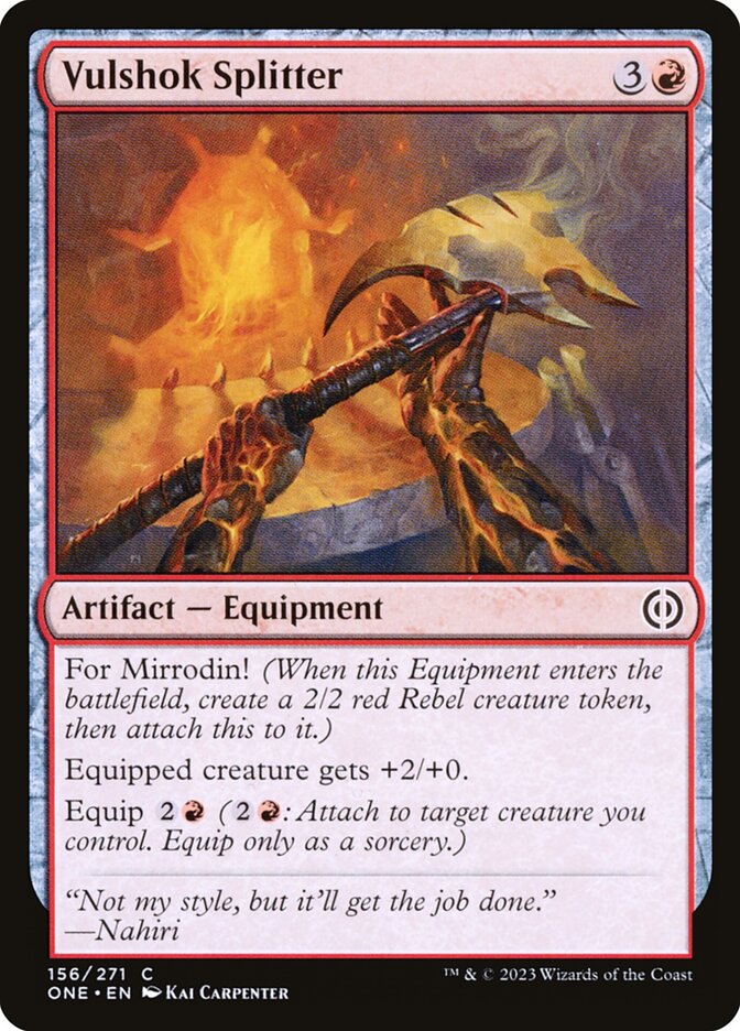 Vulshok Splitter - Phyrexia: All Will Be One (ONE)