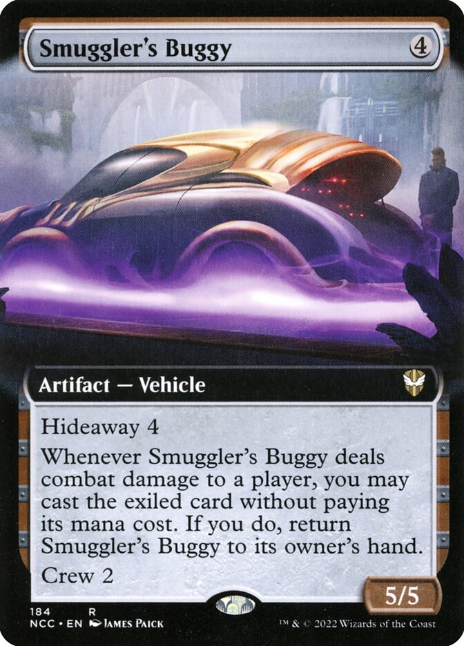 Smuggler's Buggy - [Foil, Extended Art] New Capenna Commander (NCC)