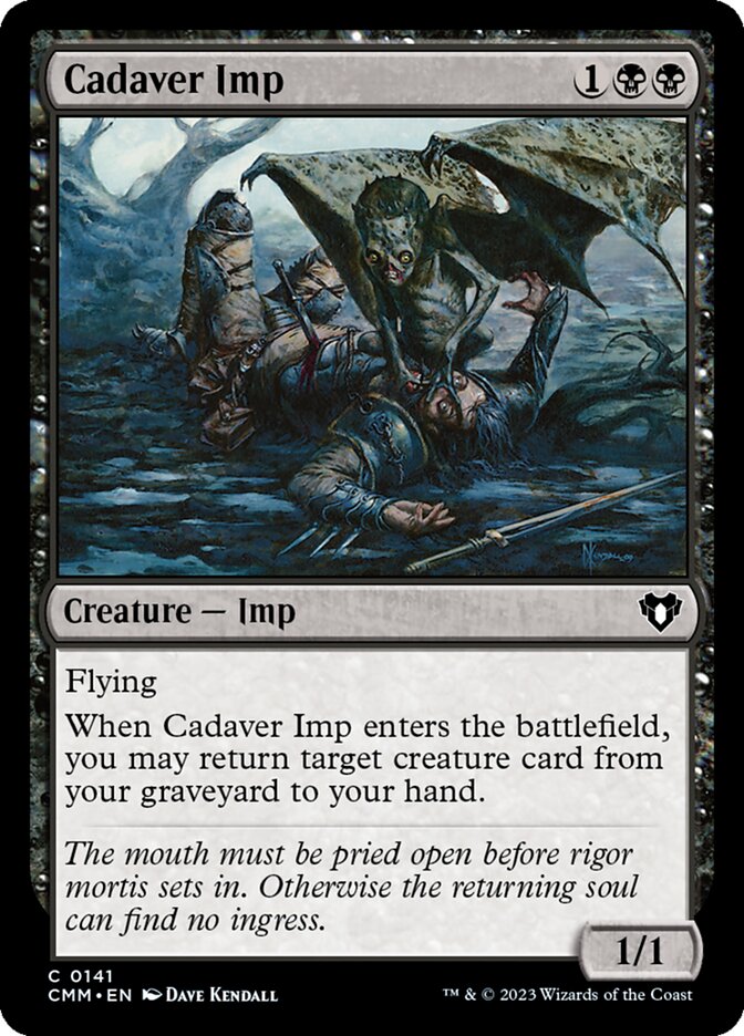 Cadaver Imp - [Foil] Commander Masters (CMM)