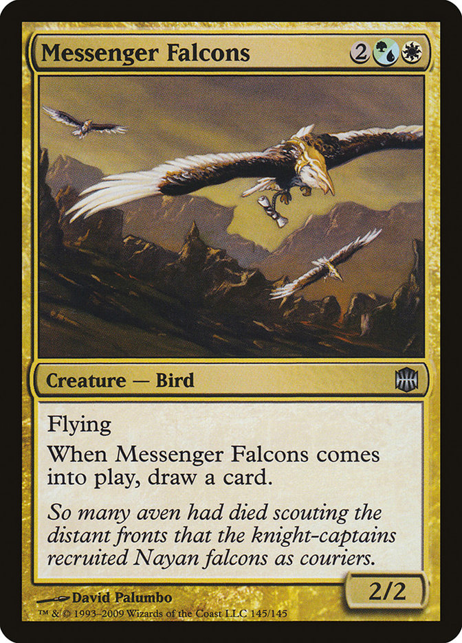 Messenger Falcons - [Foil] Alara Reborn (ARB)