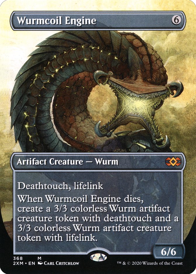 Wurmcoil Engine - [Foil, Borderless] Double Masters (2XM)