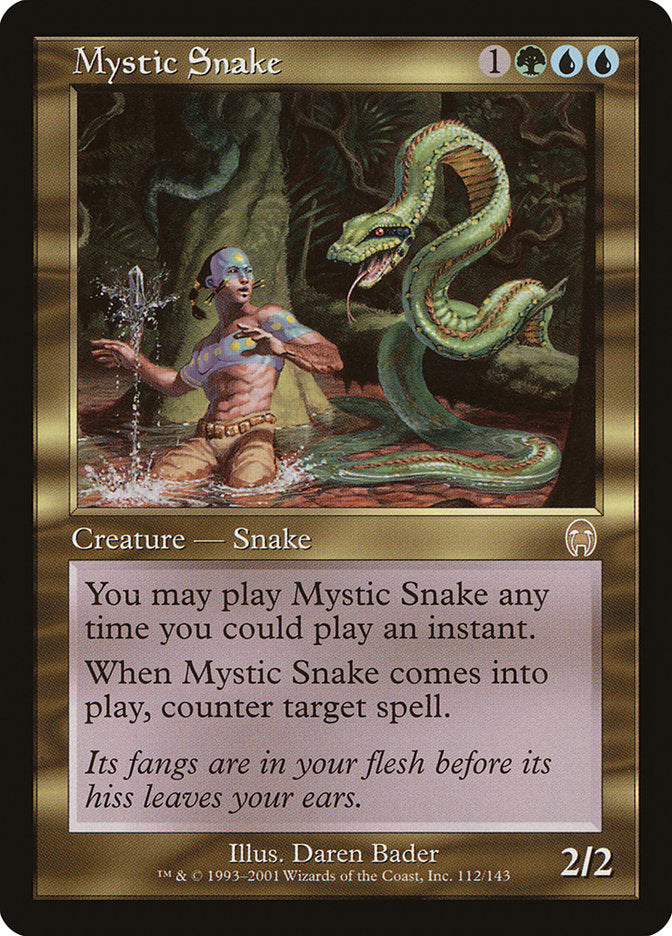 Mystic Snake - [Foil] Apocalypse (APC)