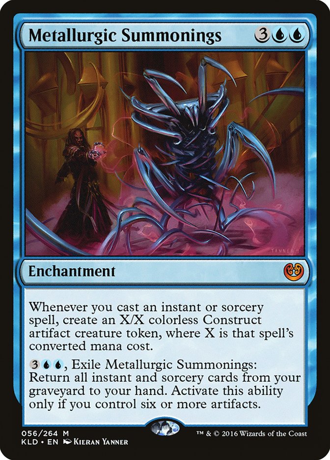 Metallurgic Summonings - [Foil] Kaladesh (KLD)