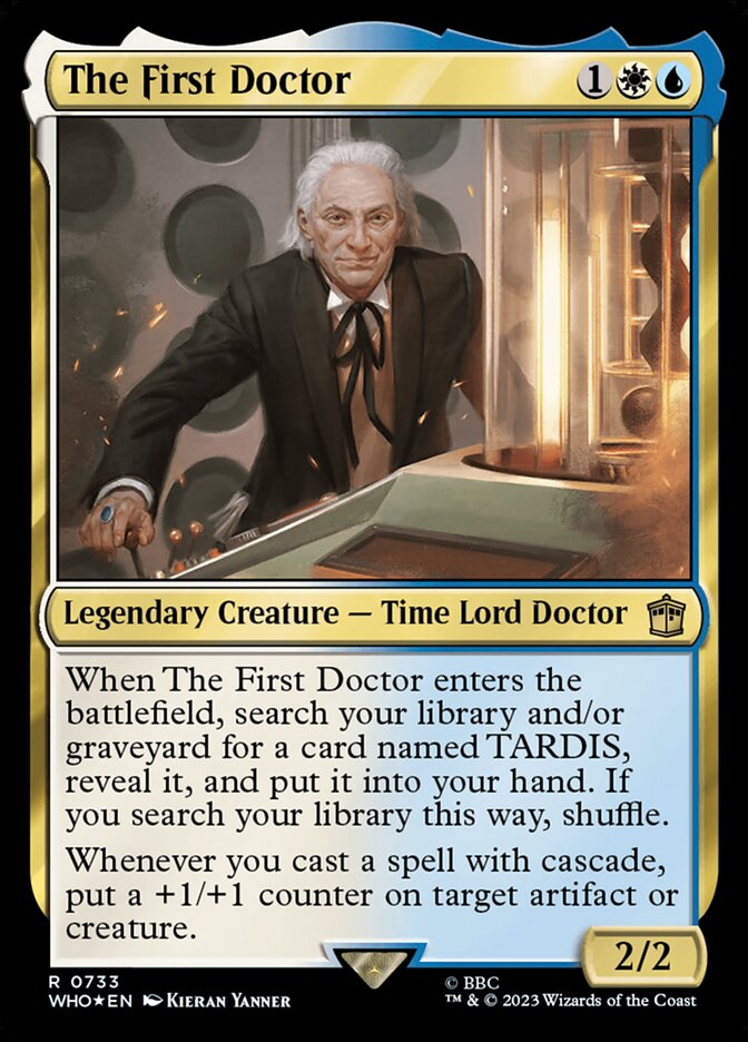 The First Doctor - [Surge Foil] Doctor Who (WHO)