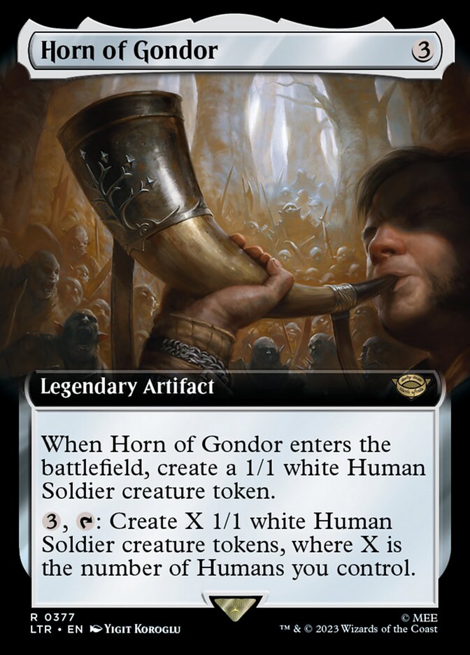 Horn of Gondor - [Extended Art] The Lord of the Rings: Tales of Middle-earth (LTR)