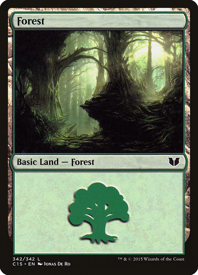 Forest (342) - Commander 2015 (C15)