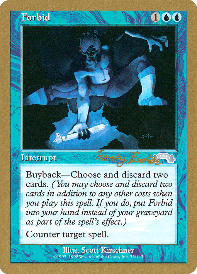 Forbid - World Championship Decks 1998 (WC98)