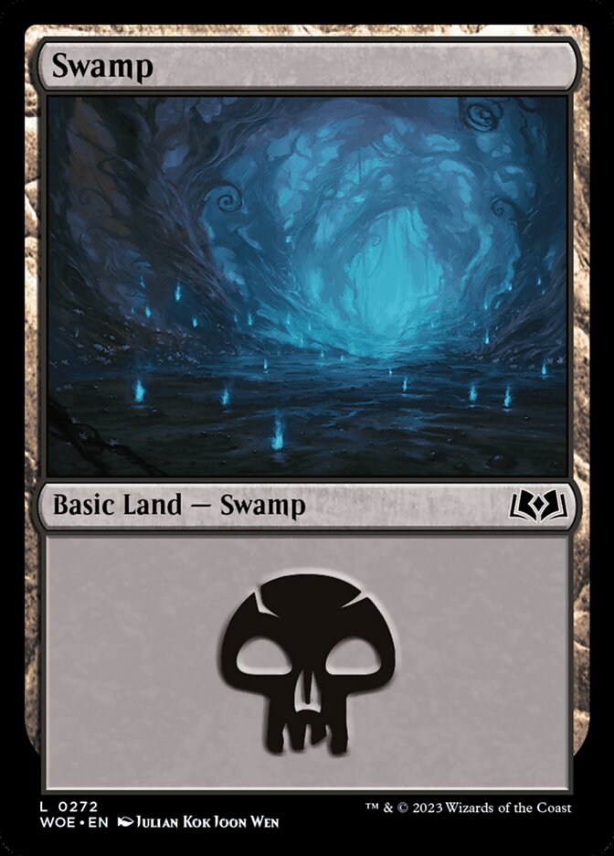Swamp (272) - [Foil] Wilds of Eldraine (WOE)