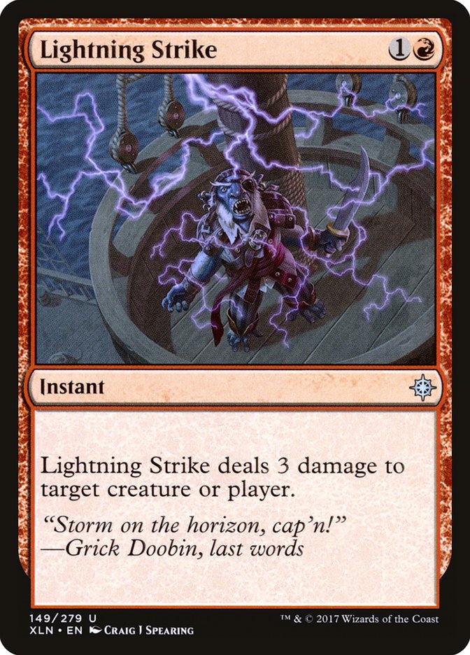 Lightning Strike - [Foil] Ixalan (XLN)