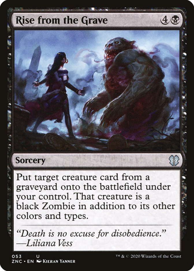 Rise from the Grave - [Foil] Zendikar Rising Commander (ZNC)