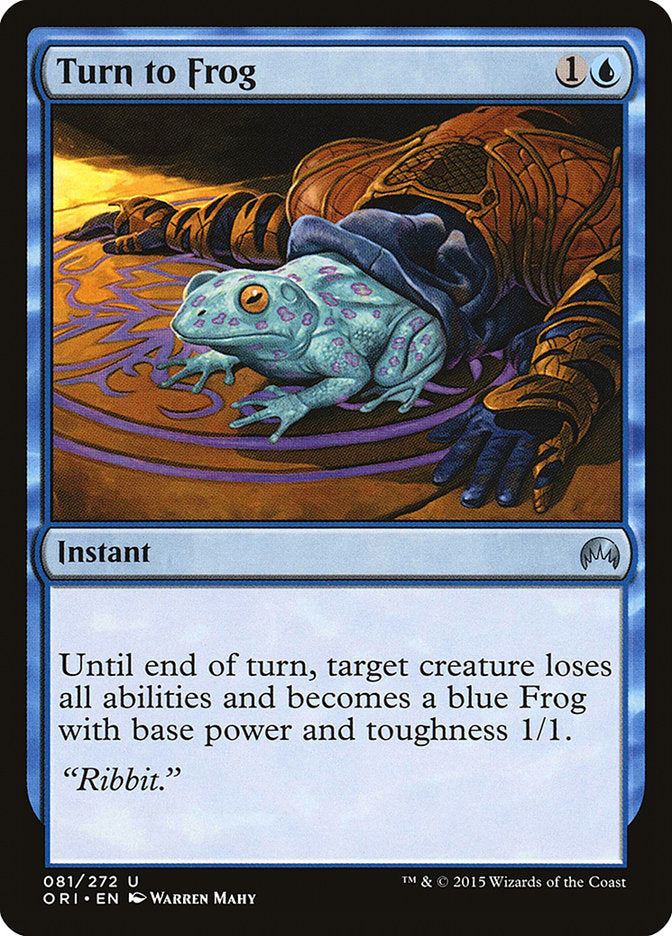Turn to Frog - [Foil] Magic Origins (ORI)