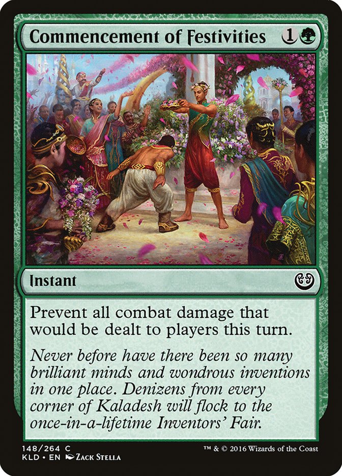Commencement of Festivities - [Foil] Kaladesh (KLD)