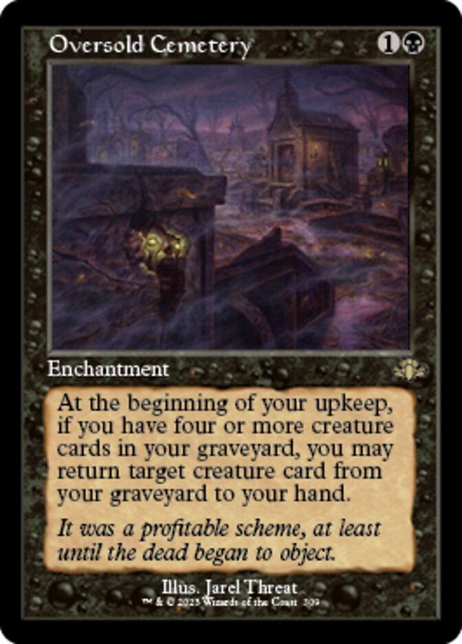 Oversold Cemetery - [Retro Frame] Dominaria Remastered (DMR)