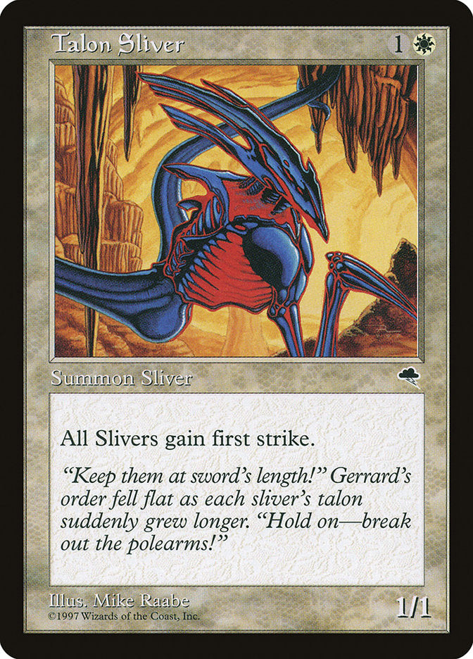 Talon Sliver - [Retro Frame] Tempest (TMP)