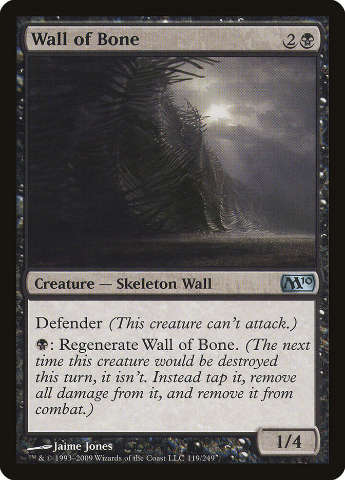Wall of Bone - Magic 2010 (M10)