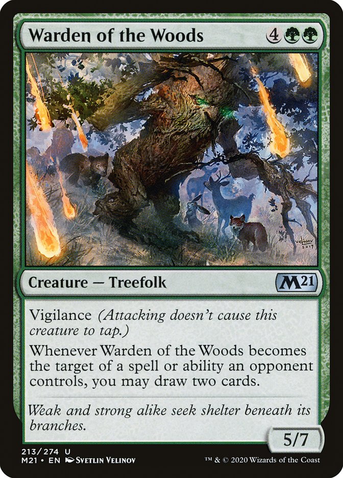 Warden of the Woods - [Foil] Core Set 2021 (M21)