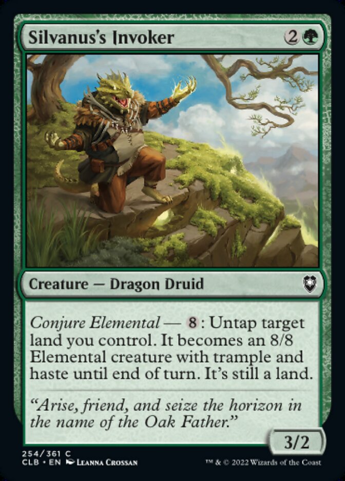 Silvanus's Invoker - [Foil] Commander Legends: Battle for Baldur's Gate (CLB)