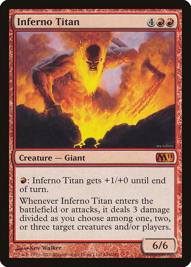 Inferno Titan - [Foil] Magic 2011 (M11)