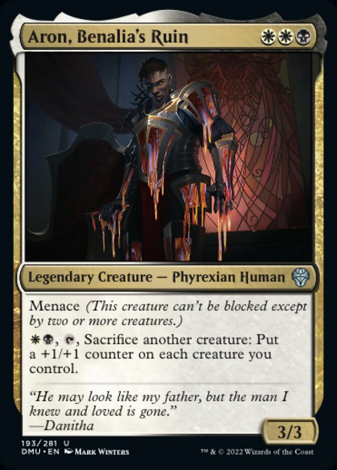 Aron, Benalia's Ruin - [Foil] Dominaria United (DMU)