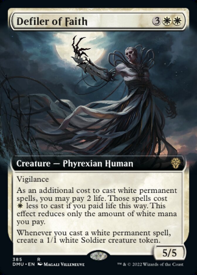 Defiler of Faith - [Extended Art] Dominaria United (DMU)