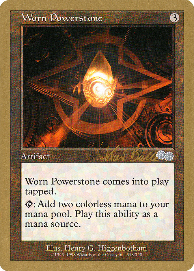 Worn Powerstone - [Retro Frame] World Championship Decks 1999 (WC99)