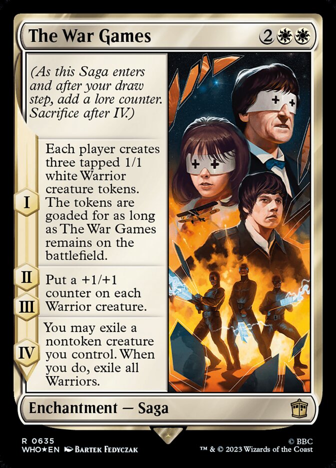 The War Games - [Surge Foil] Doctor Who (WHO)