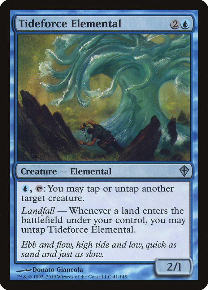Tideforce Elemental - Worldwake (WWK)