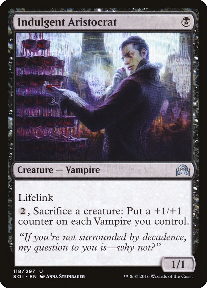 Indulgent Aristocrat - [Foil] Shadows over Innistrad (SOI)